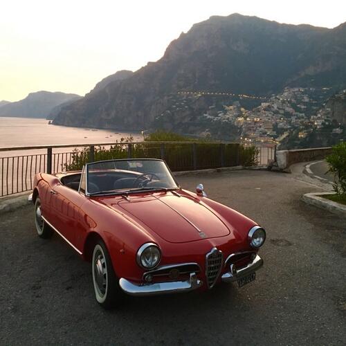 Alfa Romeo Giulietta per il vostro matrimonio in costiera amalfitana