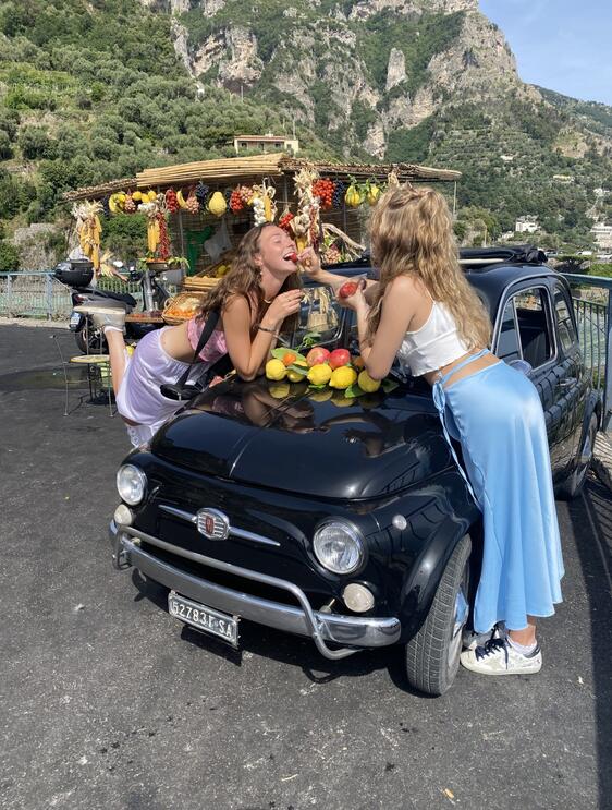 Il vostro servizio fotografico privato in Costiera Amalfitana con auto d'epoca-34