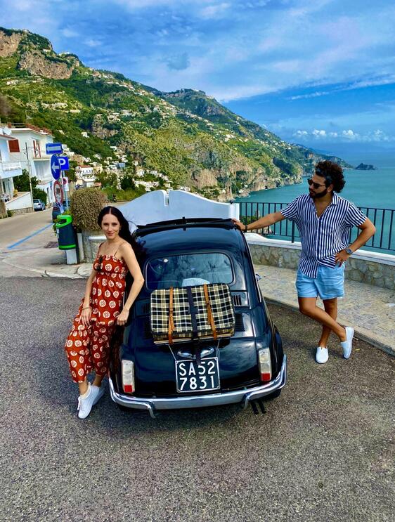 Il vostro servizio fotografico privato in Costiera Amalfitana con auto d'epoca-28