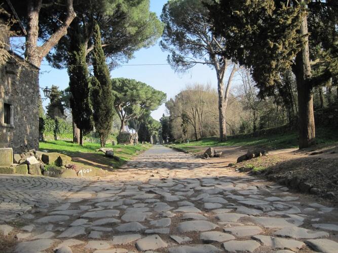 Tour privato della Via Appia e delle catacombe romane