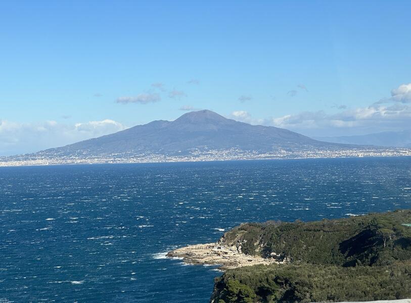 Orario invernale per monte vesuvio