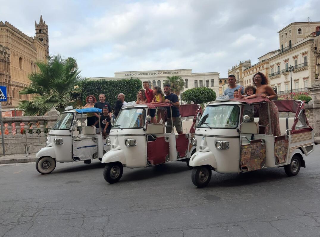 Tour di Palermo in Ape (tuk tuk)